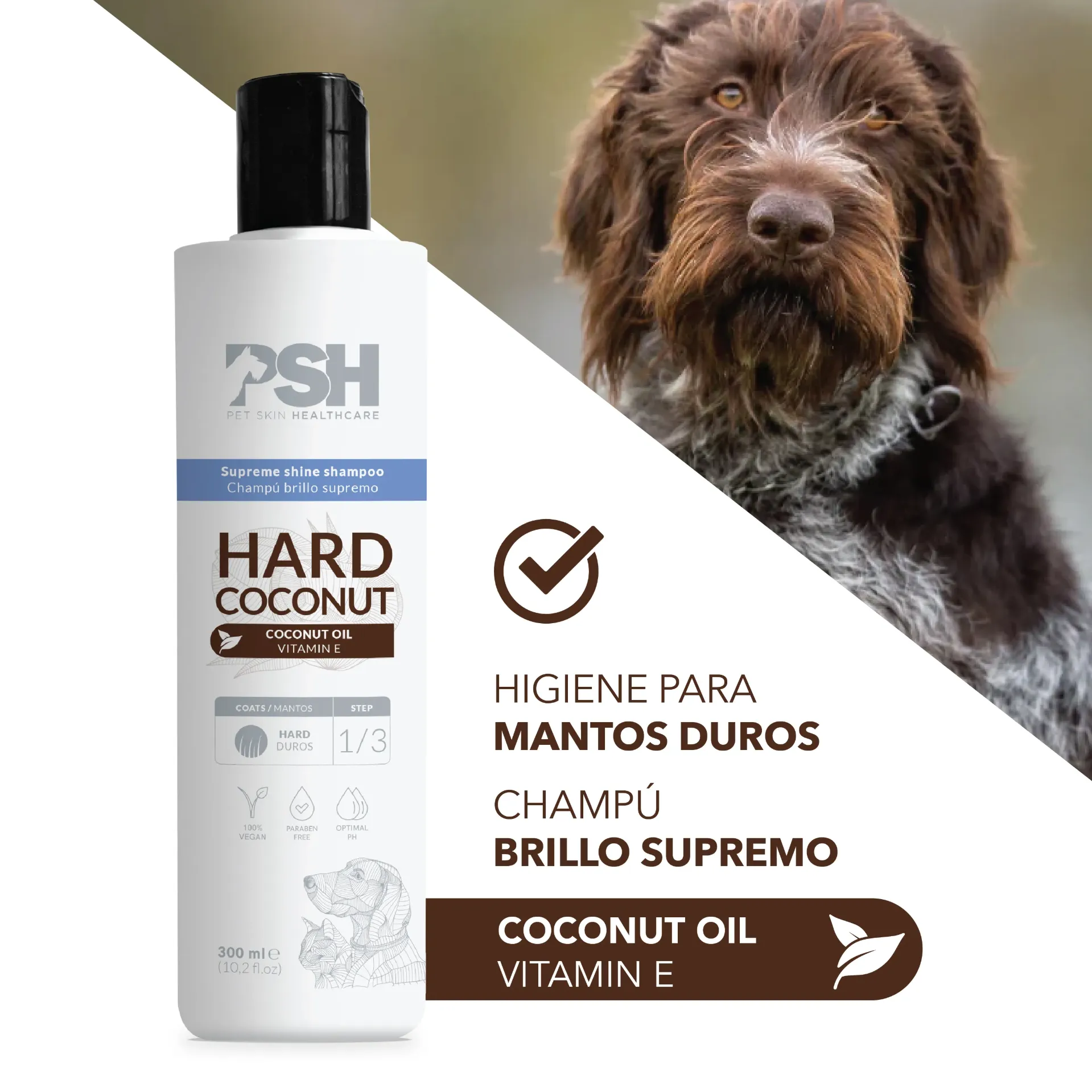 [PSH1401CHCG] HARD COCONUT SHAMPOO 300ml