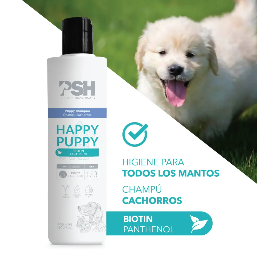 [PSH1401CHPP] HAPPY PUPPY SHAMPOO 300ml